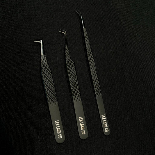 Matte black tweezer